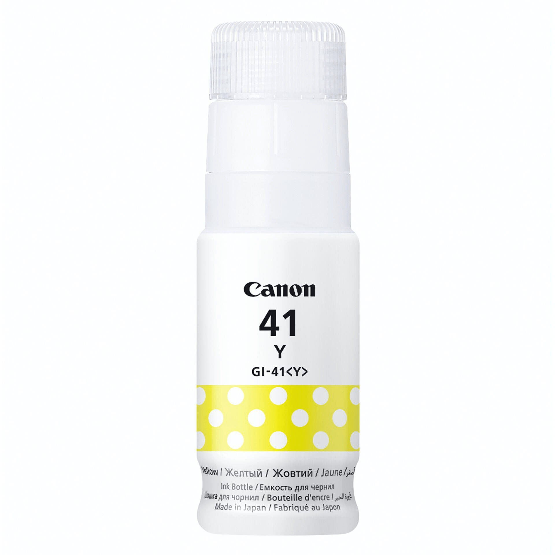 Canon GI-41S Yellow Refill Ink Bottle Inkjet Original 7000 Pages 5876C001