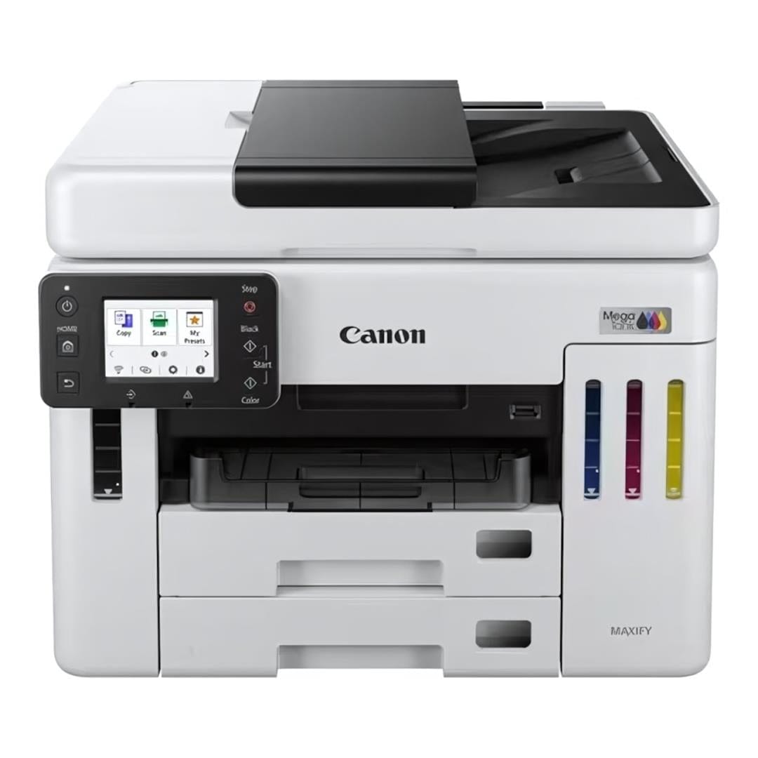 Canon MAXIFY GX7140 A4 Multifuction Colour MegaTank Ink Tank Printer 6880C034